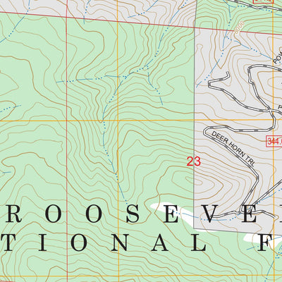 Crystal Mountain, CO FSTopo Preview 2