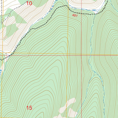 Crystal Lake, MT FSTopo Preview 2