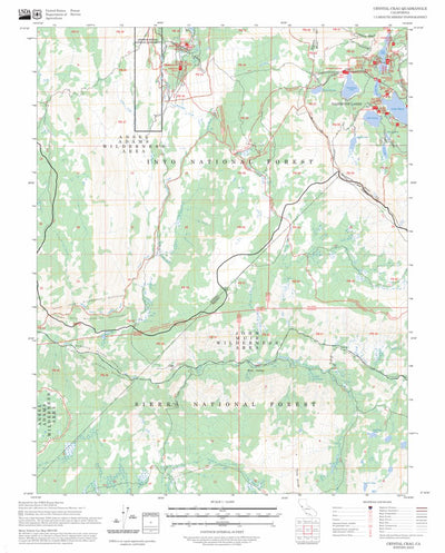 Crystal Crag, CA FSTopo Preview 1