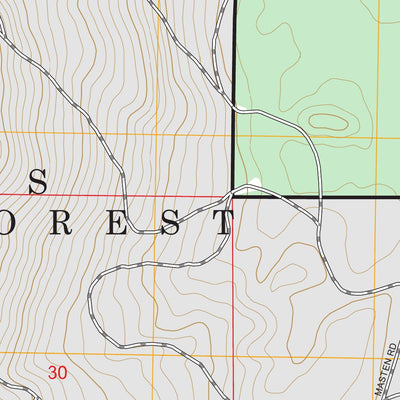 Cryder Butte, OR FSTopo Preview 2
