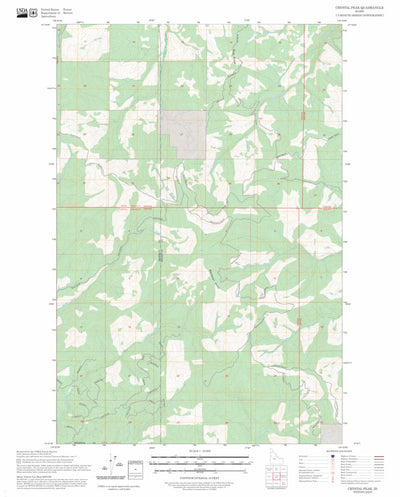 Crystal Peak, ID FSTopo Preview 1