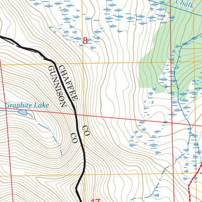 Cumberland Pass, CO FSTopo Preview 2