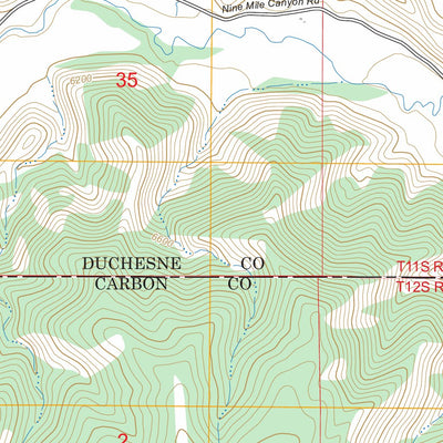 Currant Canyon, UT FSTopo Preview 2