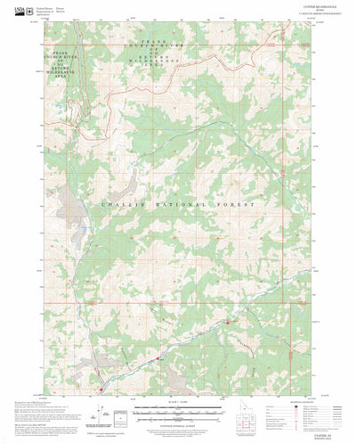 Custer, ID FSTopo Preview 1