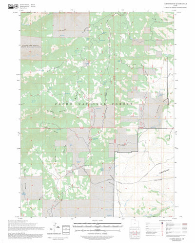 Curtis Ridge, UT FSTopo Preview 1
