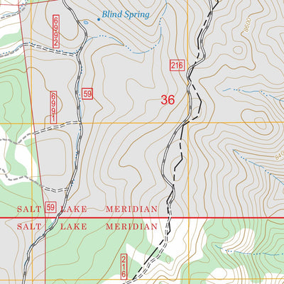 Curtis Ridge, UT FSTopo Preview 2