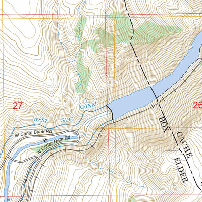 Cutler Dam, UT FSTopo Preview 3