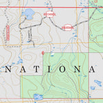 Cygnet Lake, MT FSTopo Preview 2