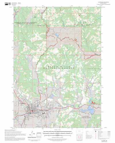 Custer, SD FSTopo Preview 1