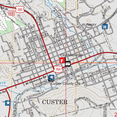 Custer, SD FSTopo Preview 3