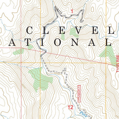 Cuyamaca Peak, CA FSTopo Preview 3