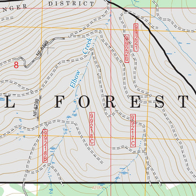 Dahl Lake, MT FSTopo Preview 3