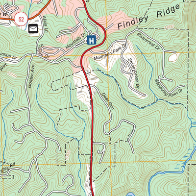 Dahlonega, GA FSTopo Preview 3