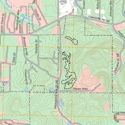 Dalton North, GA FSTopo Preview 2