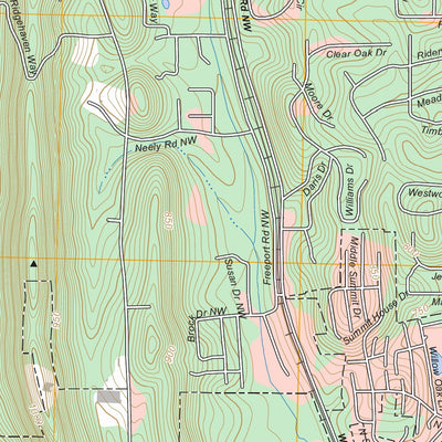 Dalton North, GA FSTopo Preview 3