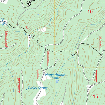 Dane Canyon, AZ FSTopo Preview 2