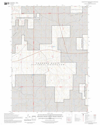 Darlington Draw East, WY FSTopo Preview 1