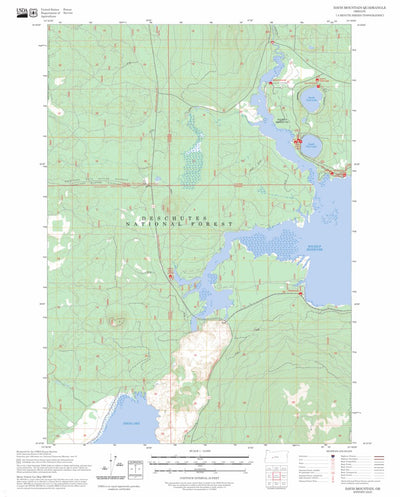 Davis Mountain, OR FSTopo Preview 1
