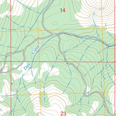 Day Basin, OR FSTopo Preview 2