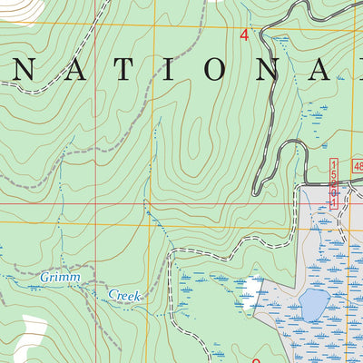 Davis Mountain, MT FSTopo Preview 2