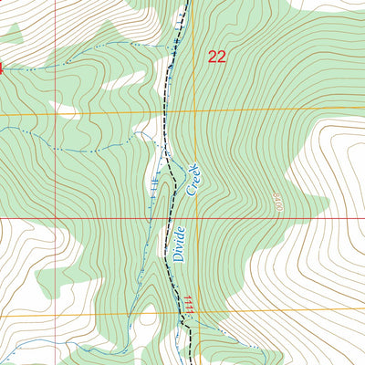 Deadman Lake, MT-ID FSTopo Preview 2