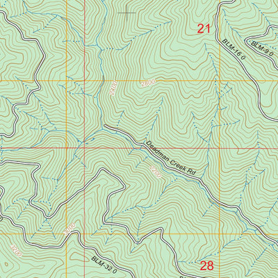 Deadman Mountain, OR FSTopo Preview 3