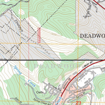 Deadwood North, SD FSTopo Preview 3