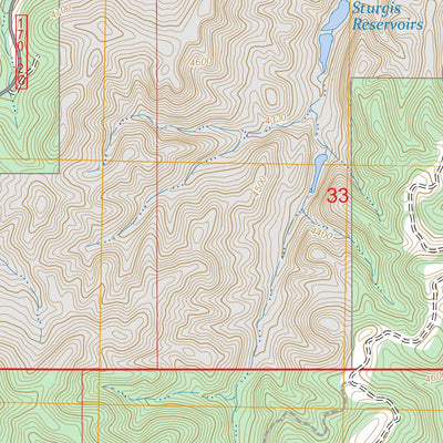 Deadman Mountain, SD FSTopo Preview 3
