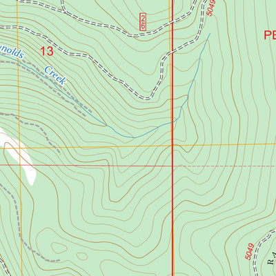 Deardorff Mountain, OR FSTopo Preview 2