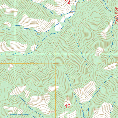 Death Ridge, UT FSTopo Preview 3