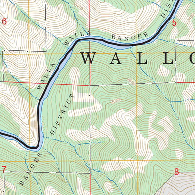 Deep Creek, OR FSTopo Preview 3
