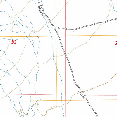 Deep Springs Lake, CA FSTopo Preview 2