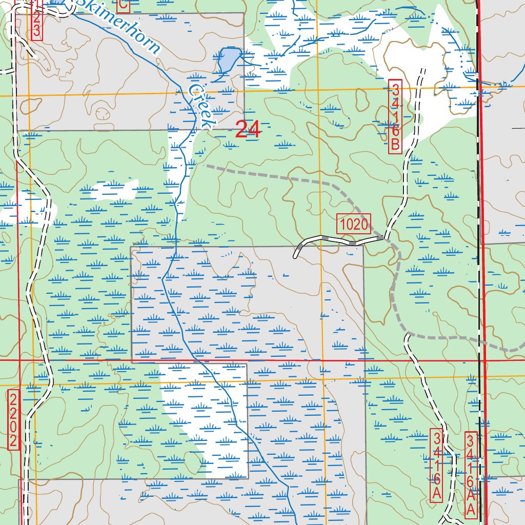Decker Lake, MN FSTopo Map by US Forest Service - Topo | Avenza Maps