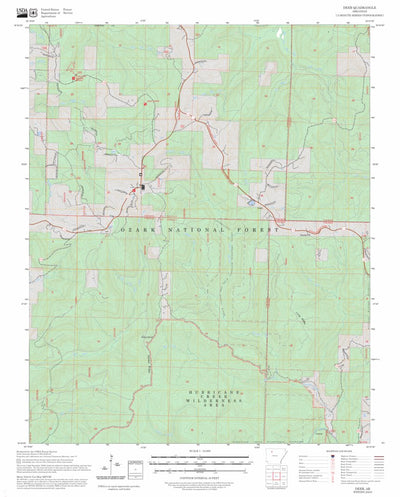 Deer, AR FSTopo Preview 1