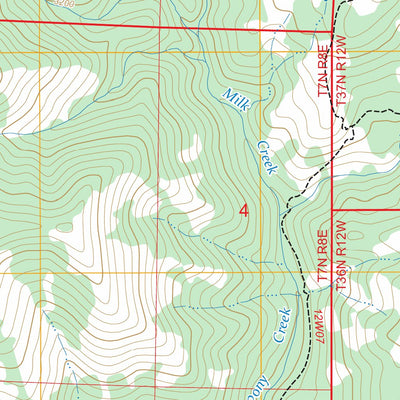 Dees Peak, CA FSTopo Preview 3