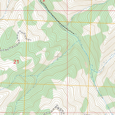 Deer Mountain, MT FSTopo Preview 3