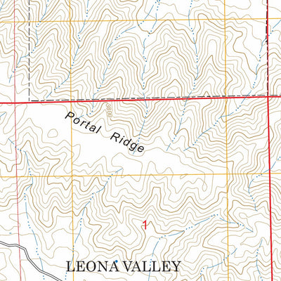 Del Sur, CA FSTopo Preview 3