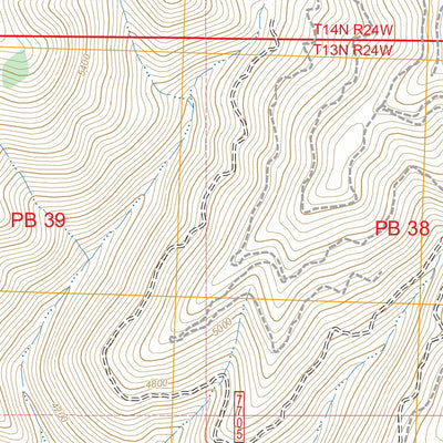 Deer Peak, MT FSTopo Preview 3