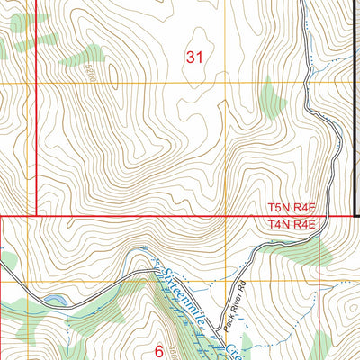 Deer Park, MT FSTopo Preview 3