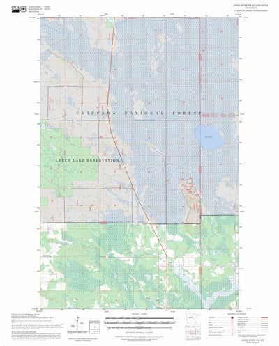Deer River NE, MN FSTopo Preview 1