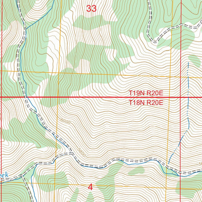 Degan Mountain, ID FSTopo Preview 3