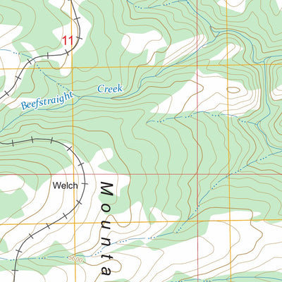 Delmoe Lake, MT FSTopo Preview 2