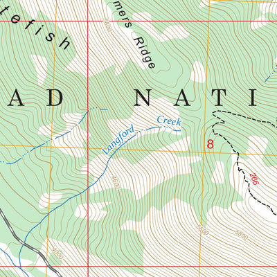 Demers Ridge, MT FSTopo Preview 3