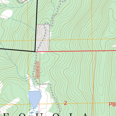 Dennison Peak, CA FSTopo Preview 2