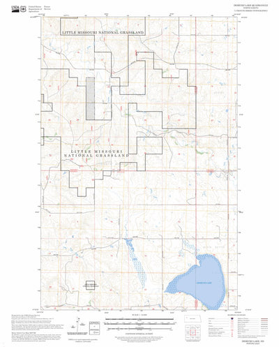Demicks Lake, ND FSTopo Preview 1
