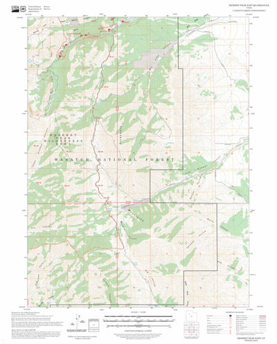 Deseret Peak East, UT FSTopo Preview 1