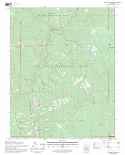 Devil Mountain, CO FSTopo Preview 1