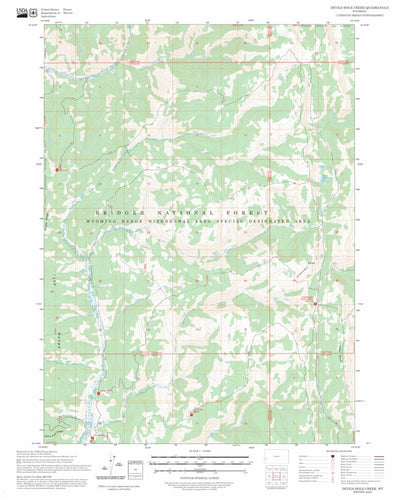 Devils Hole Creek, WY FSTopo Preview 1