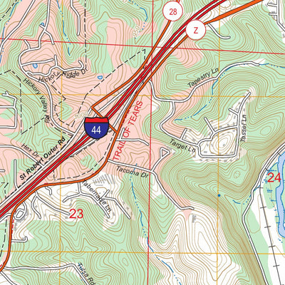 Devils Elbow, MO FSTopo Preview 3