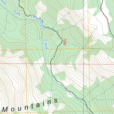 Desolation Butte, OR FSTopo Preview 3